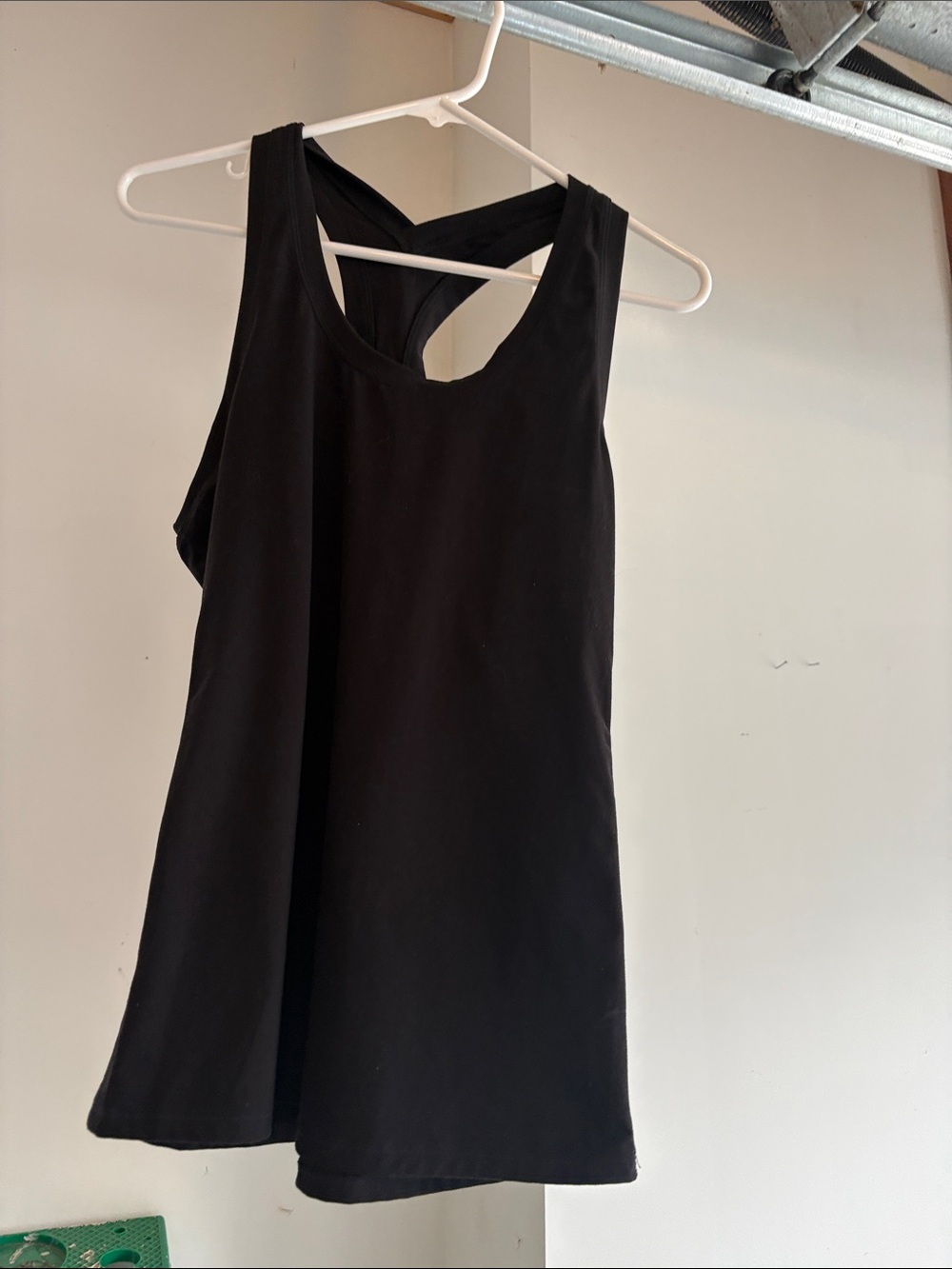 Black Racerback Tank Top